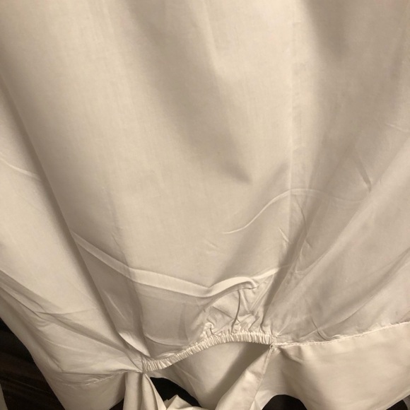 Zara White Floral Embroidered Blouse - Picture 5 of 6